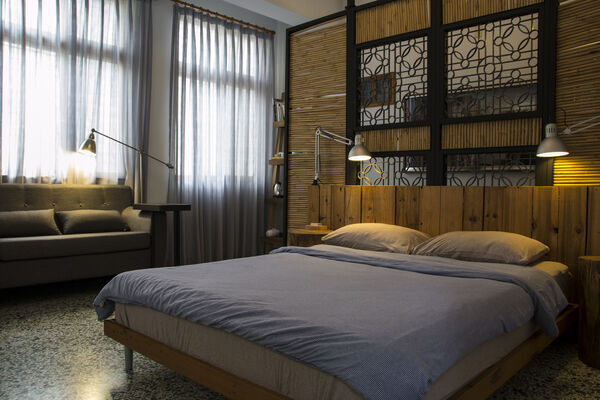 ▲▼台南特色老宅旅宿。（圖／Booking.com提供提供）