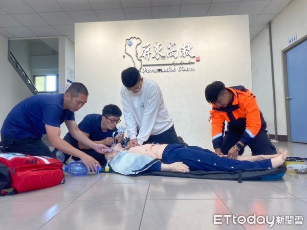 ▲屏東縣高級救護隊。（圖／記者陳崑福翻攝）