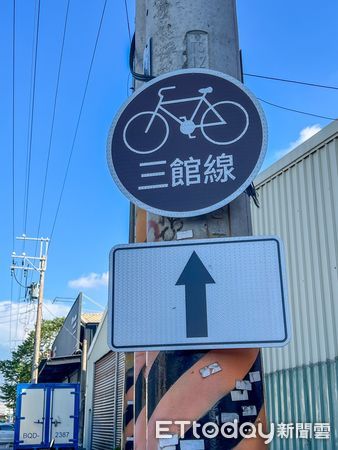 ▲台南「三館自行車道」成形，串聯三大博物館，打造58公里環狀路網。（記者林東良翻攝，下同）