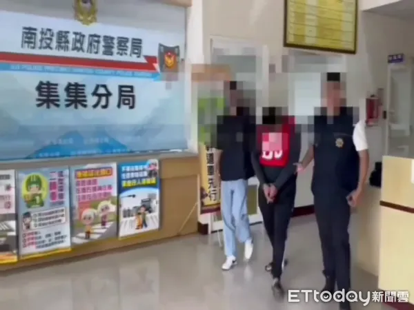 ▲南投警方偵破以王姓男子為首腦的詐欺集團，查獲17名嫌犯、扣贓款毒品。（圖／記者高堂堯翻攝，下同）