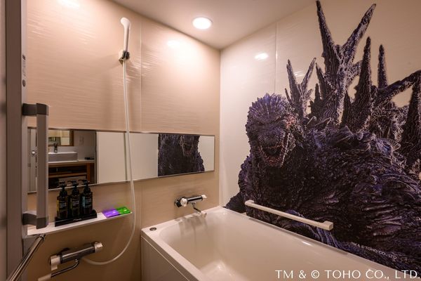 ▲哥吉拉主題房內充滿濃厚的哥吉拉元素。（圖／Klook提供）