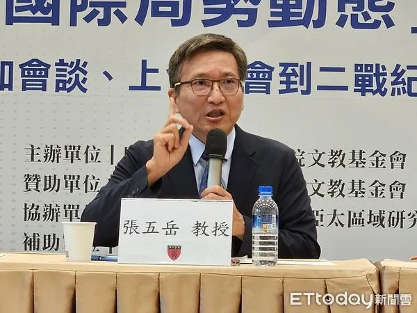 ▲▼淡江大學兩岸關係研究中心主任張五岳。（圖／記者陳冠宇攝）