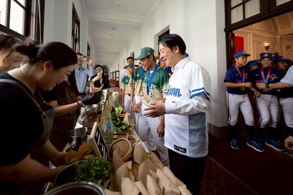 ▲▼賴清德接見我國參加「2025年世界少棒聯盟」世界少棒錦標賽、世界次青少棒錦標賽、「2025年第12屆亞洲(U15)青少棒錦標賽」代表隊。（圖／總統府提供）