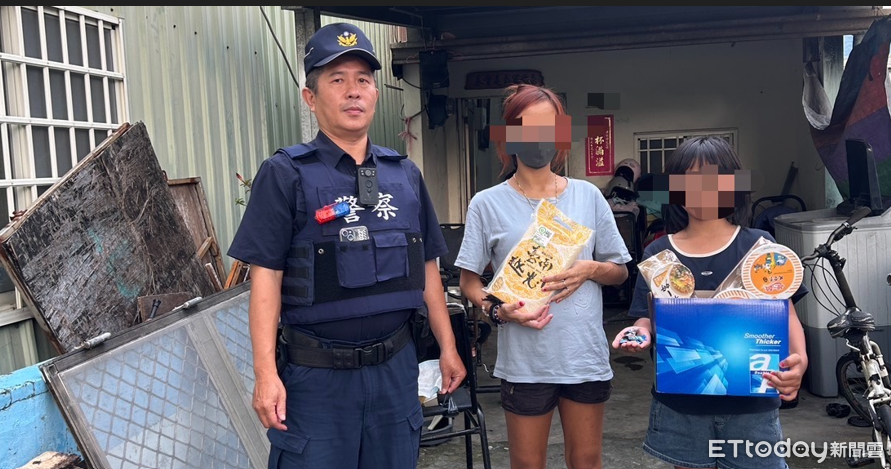 夫入獄婦獨力顧「病母+8歲女兒」已2兒送寄養...內埔警伸援手