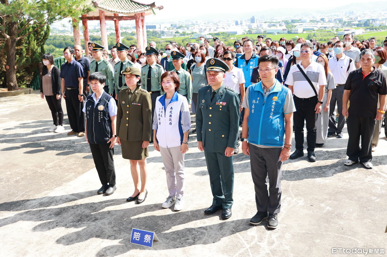 南投秋祭陣亡將士緬懷先烈　明年將遷建虎山忠烈祠打造親民園區