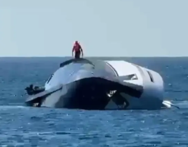 價值近3000萬!全新豪華遊艇下水15分鐘沉沒 畫面曝光