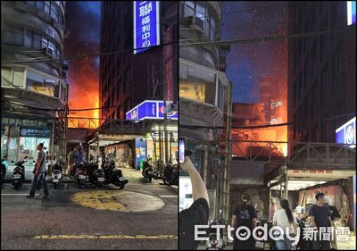 快訊/基隆空屋「電線冒煙起火」 整棟建築陷火海