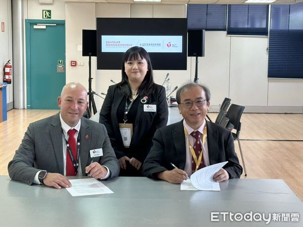 ▲屏東基督教醫院與美國心臟學會簽署胸痛中心備忘錄。（圖／屏基提供）
