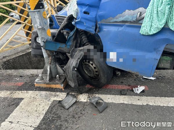 ▲崁頂鄉屏187縣道死亡事故。（圖／記者陳崑福翻攝）