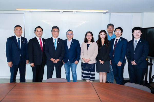 ▲▼日本自民黨眾議員拜會民眾黨，雙方聚焦不在籍投票、關稅議題。（圖／民眾黨提供）