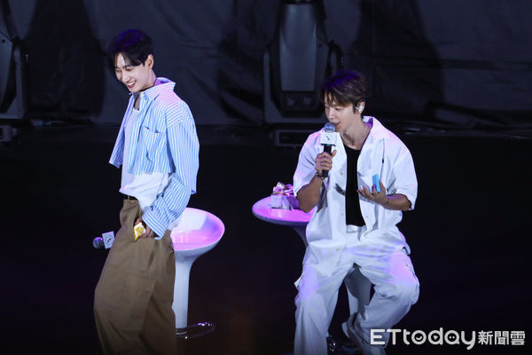 ▲▼直擊／SJ D＆E現身「台下反應」嚇到他們！東海：很陌生，不要生氣。（圖／讀者提供）