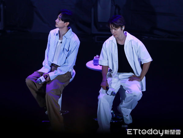 ▲▼直擊／SJ D＆E現身「台下反應」嚇到他們！東海：很陌生，不要生氣。（圖／讀者提供）