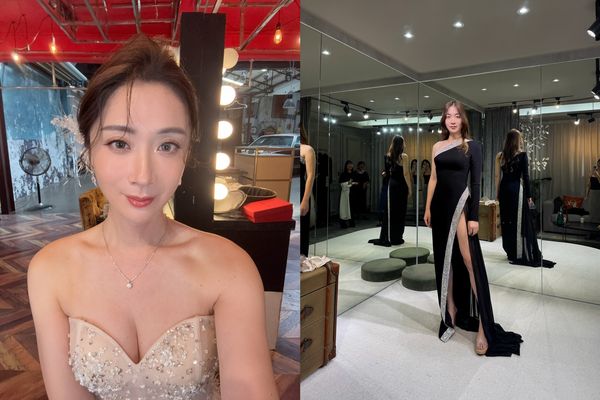 ▲陳漢章在社群曬出一系列婚紗美照。（圖／翻攝自Facebook／樂樂律師&middot;前樂檢）