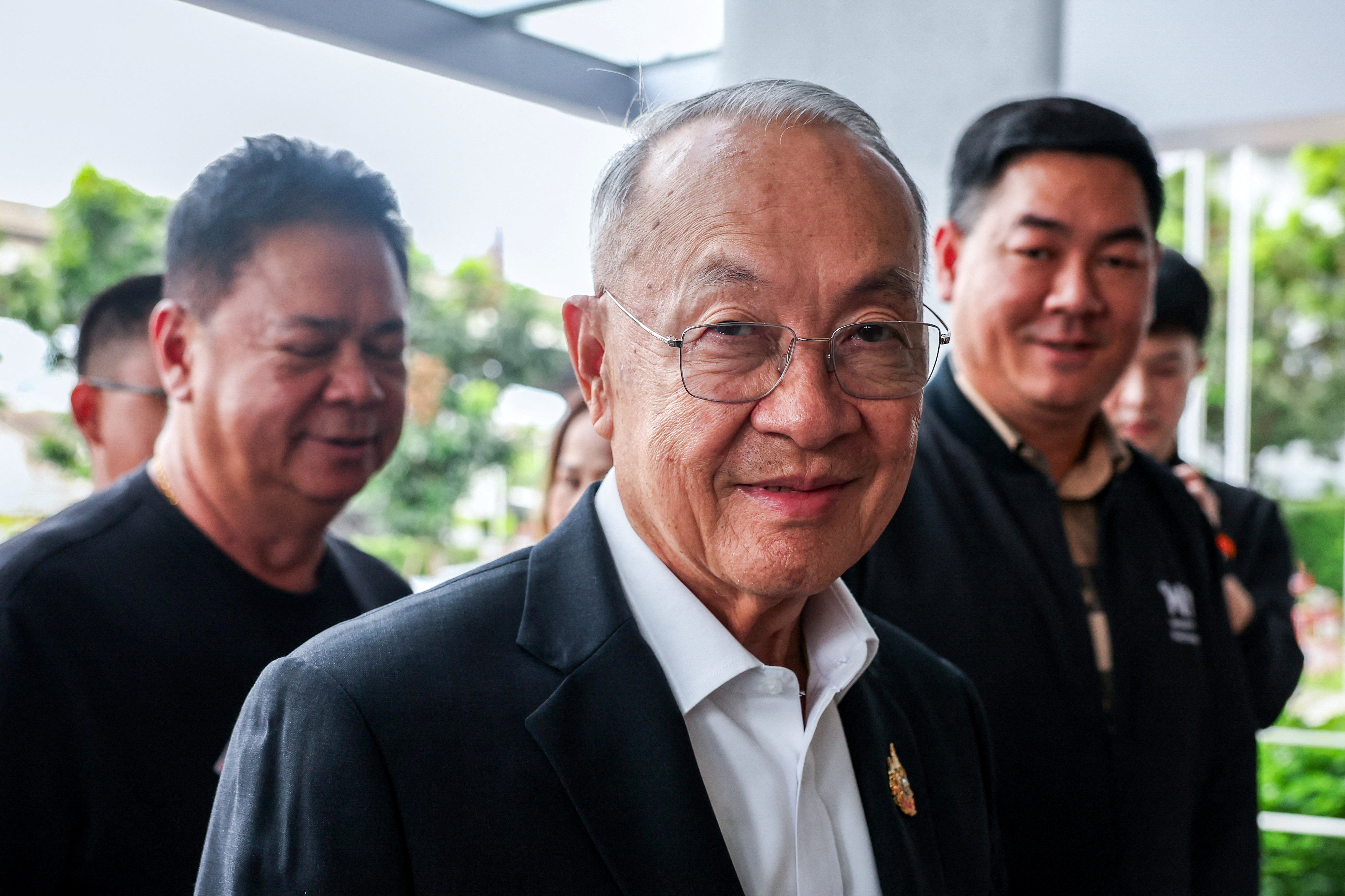 ▲▼為泰黨（Pheu Thai）總理候選人猜卡盛（Chaikasem Nitisiri）。（圖／路透）