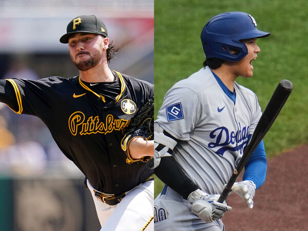 ▲ 「怪物」史金恩茲（Paul Skenes）夢幻對決「獨角獸」大谷　飆速逼近161公里           。（圖／達志影像／美聯社）