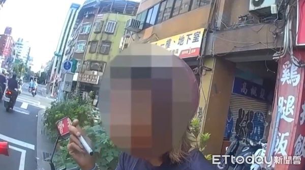 ▲▼林女騎車到工地上班，神情恍惚被攔查，當場坦承有吸喪屍煙彈毒駕。(圖／記者邱中岳翻攝）