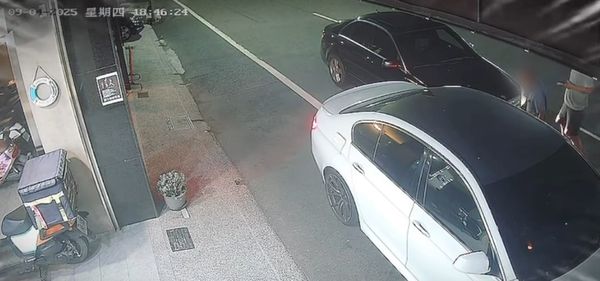 ▲台南山上區4日晚上發生連環擦撞事故，陳姓肇事駕駛最後撞上一名腳踏車騎士後逃離現場，被新化分局查獲送辦。（民眾提供，下同）