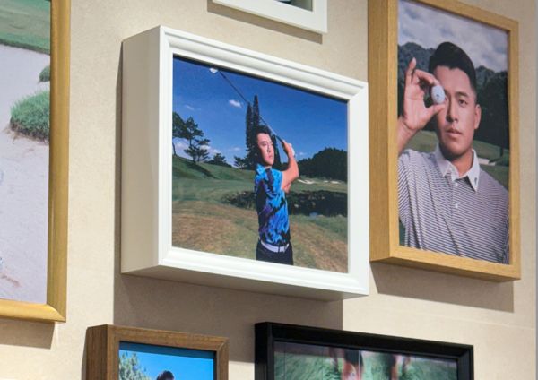 ▲高球名將俞俊安舉辦聯合攝影展，也喊話明年亞運仍想為中華隊效力。（圖／主辦單位提供）