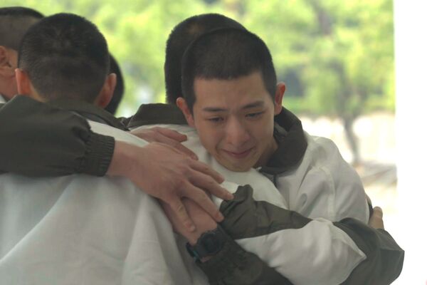 ▲▼ 傾盆大雨受訓難度高，星兵爆衝突。（圖／台視提供）