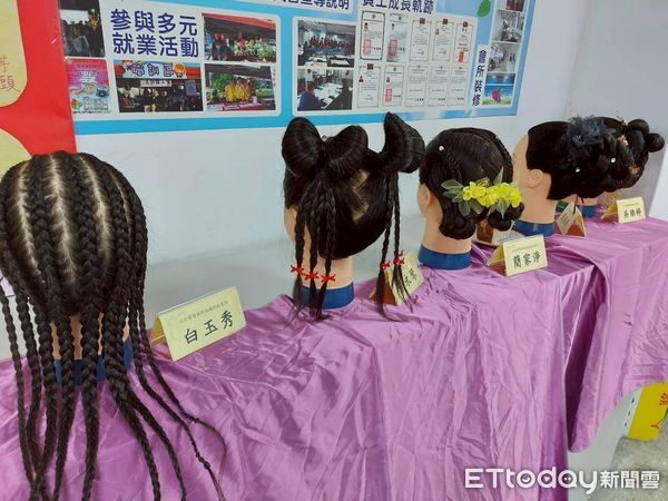 ▲基隆職前訓練聯合成果展 展現學員創業能量。（圖／記者郭世賢翻攝）