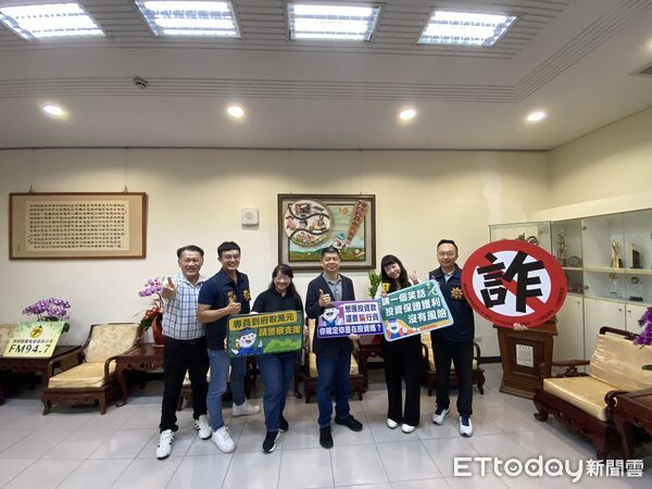 ▲▼  嘉義市警局長宣導防詐及交通安全。（圖／嘉義市警局提供）