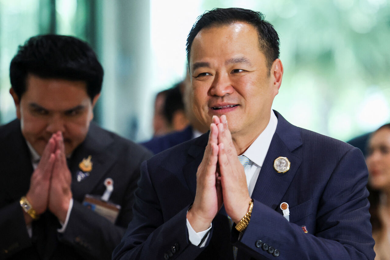 快訊／泰國新總理出爐！　58歲前副總理阿努廷出線