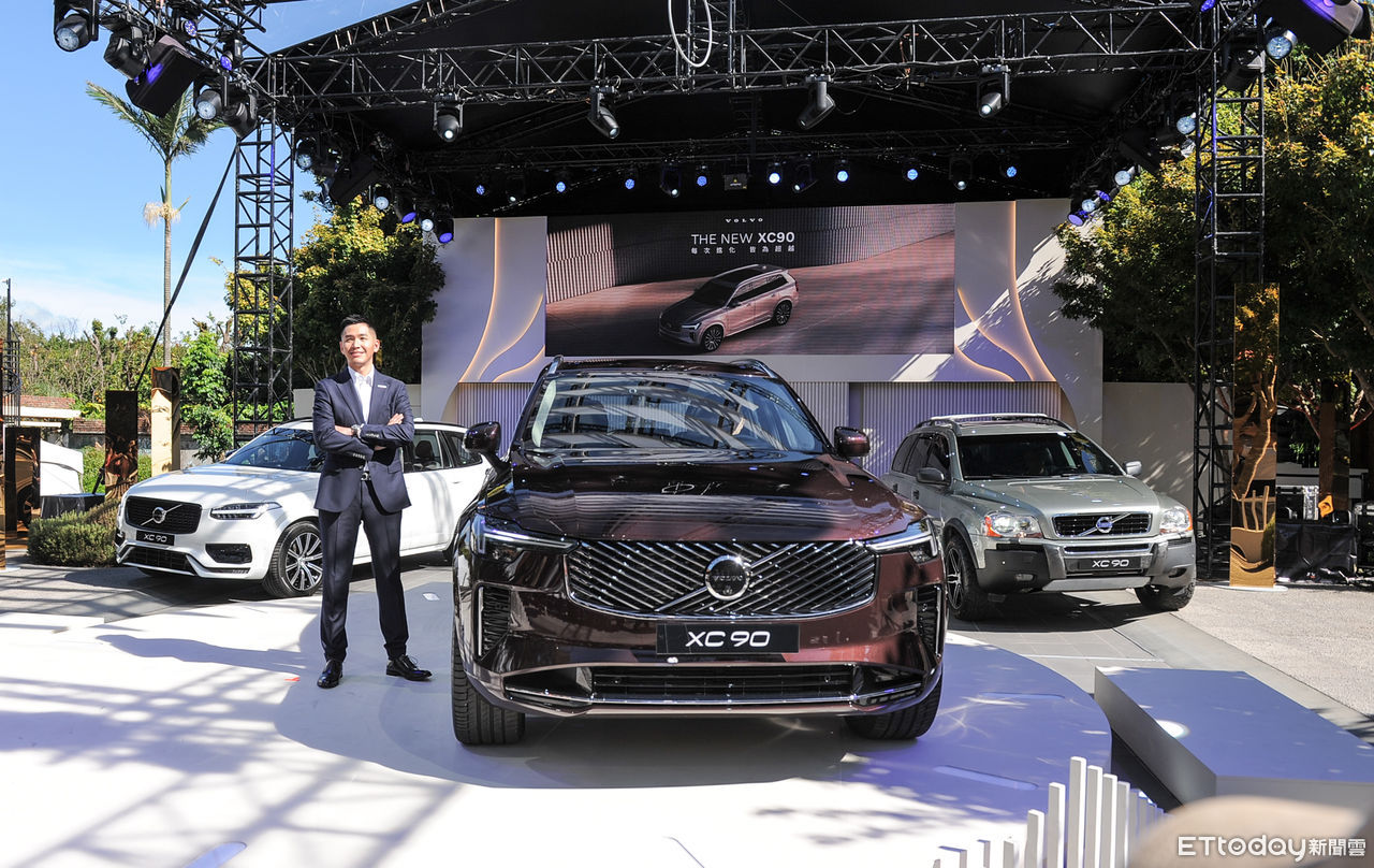 ▲Volvo帥總裁、XC90上市 。（圖／記者林鼎智攝）