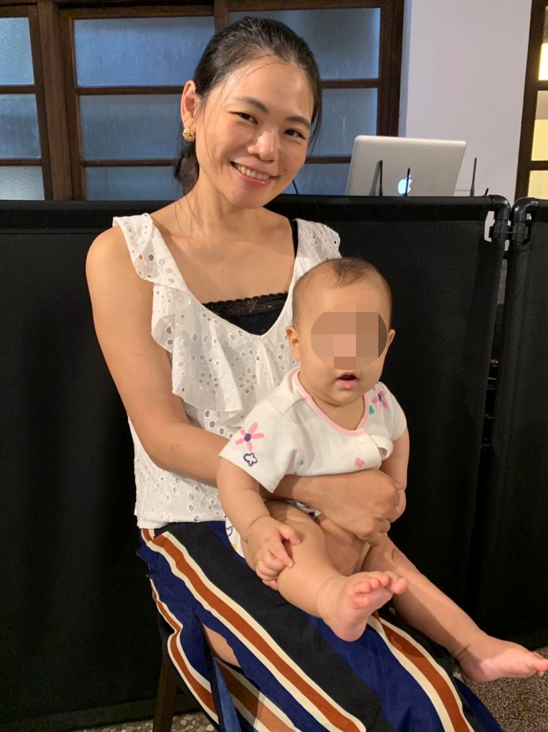 ▲▼吳鳳妻被路人說教「母奶有毒」：別莫名給別人壓力。（圖／翻攝自Facebook／Rifat &amp; Rynne 的鳳花雪月）