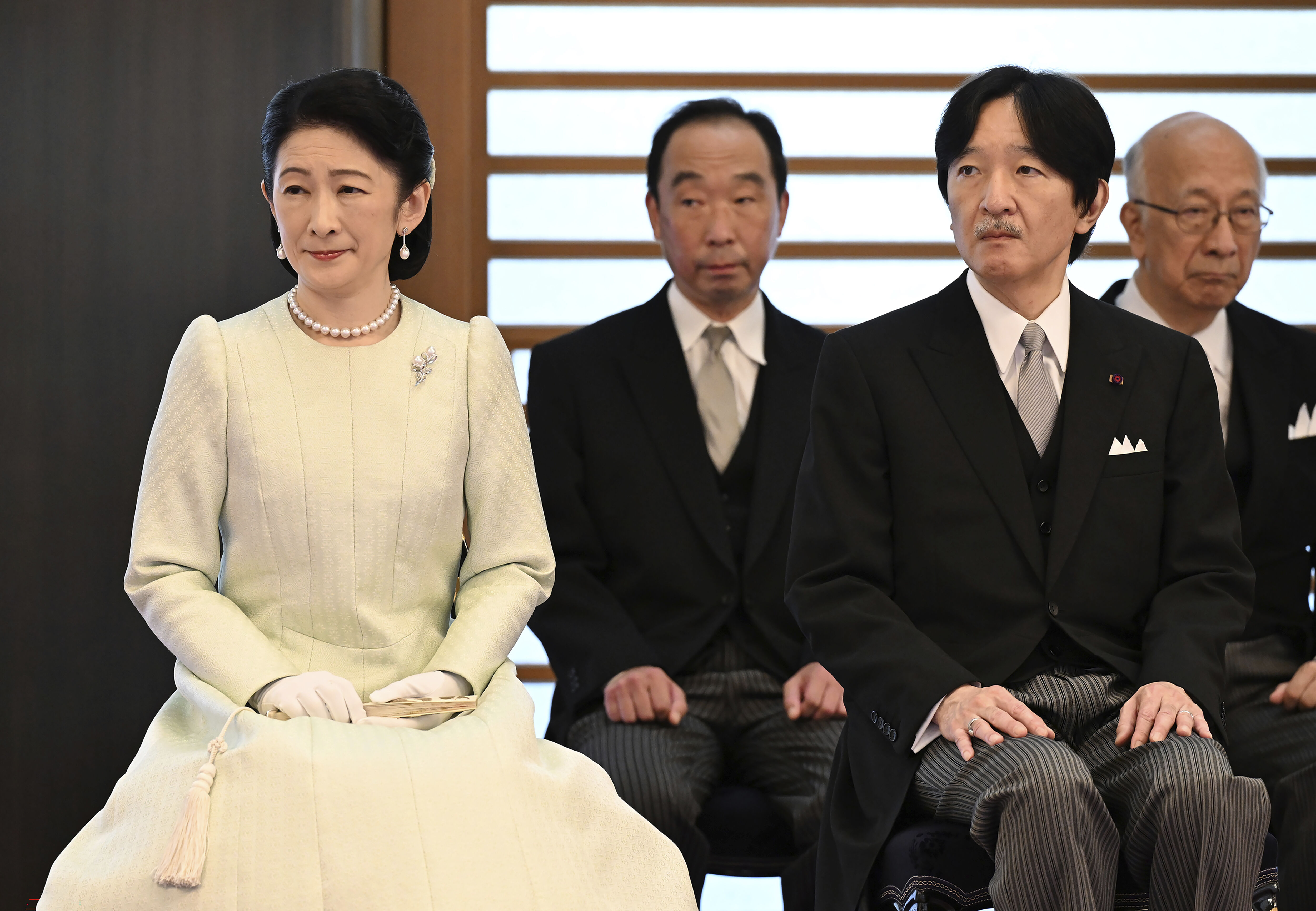 ▲▼悠仁親王的父母，文仁親王與紀子妃。（圖／達志影像／美聯社）