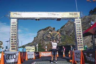 96聯賽唯一長爬坡武嶺站　旅外好手李廷威盼留下障礙高牆