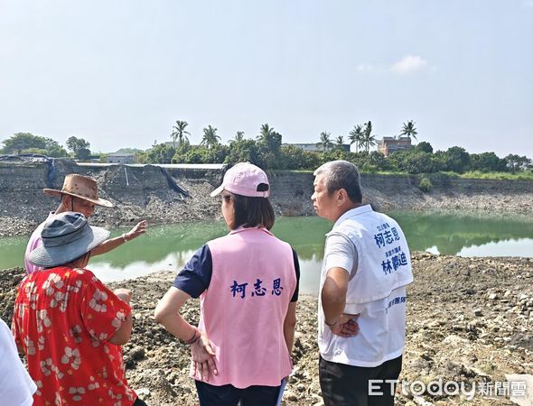 ▲▼ 柯志恩視察高雄大天坑   。（圖／國民黨立委柯志恩辦公室提供）