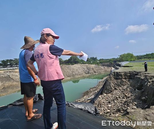 ▲▼盜採土石挖出「美濃大峽谷」！重返現場驚見鐵條鋼筋　居民憂污染。（圖／記者賴文萱翻攝）