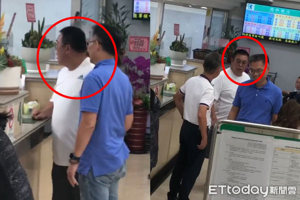 ▲▼衝銀行領錢救柯文哲碰壁，直播主陳清茂失控暴走。（圖／翻攝記者爆料網「靈刀舞西郎」）