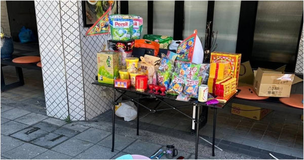 網友驚見有人普渡準備洗衣膠囊。（圖／翻攝臉書／我愛全聯－好物老實說）