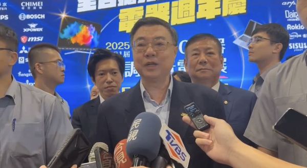 ▲▼行政院長卓榮泰出席「2025台北3C電器空調電腦影音大展」。（圖／行政院提供）