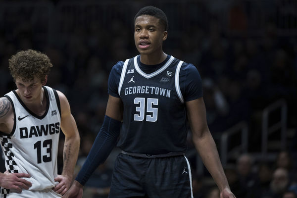 ▲雷霆今年選進的首輪潛力長人索伯，確定因膝傷賽季報銷。（圖／達志影像／美聯社）