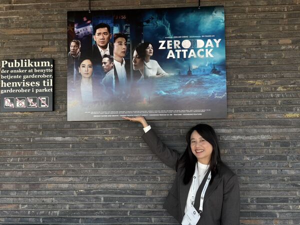 ▲《零日攻擊》製作人鄭心媚（左）與導演劉易。（圖／牽猴子提供）