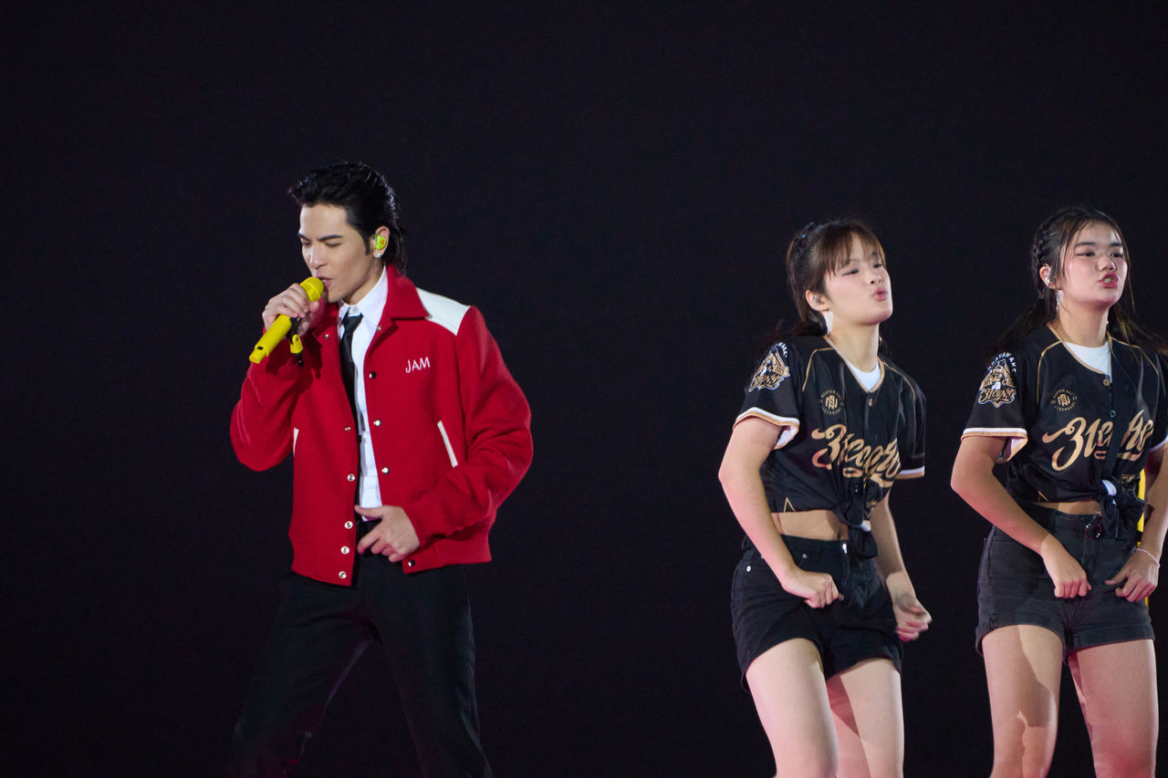 ▲▼蕭敬騰大巨蛋林智勝引退賽演出。（圖／喜鵲娛樂提供）