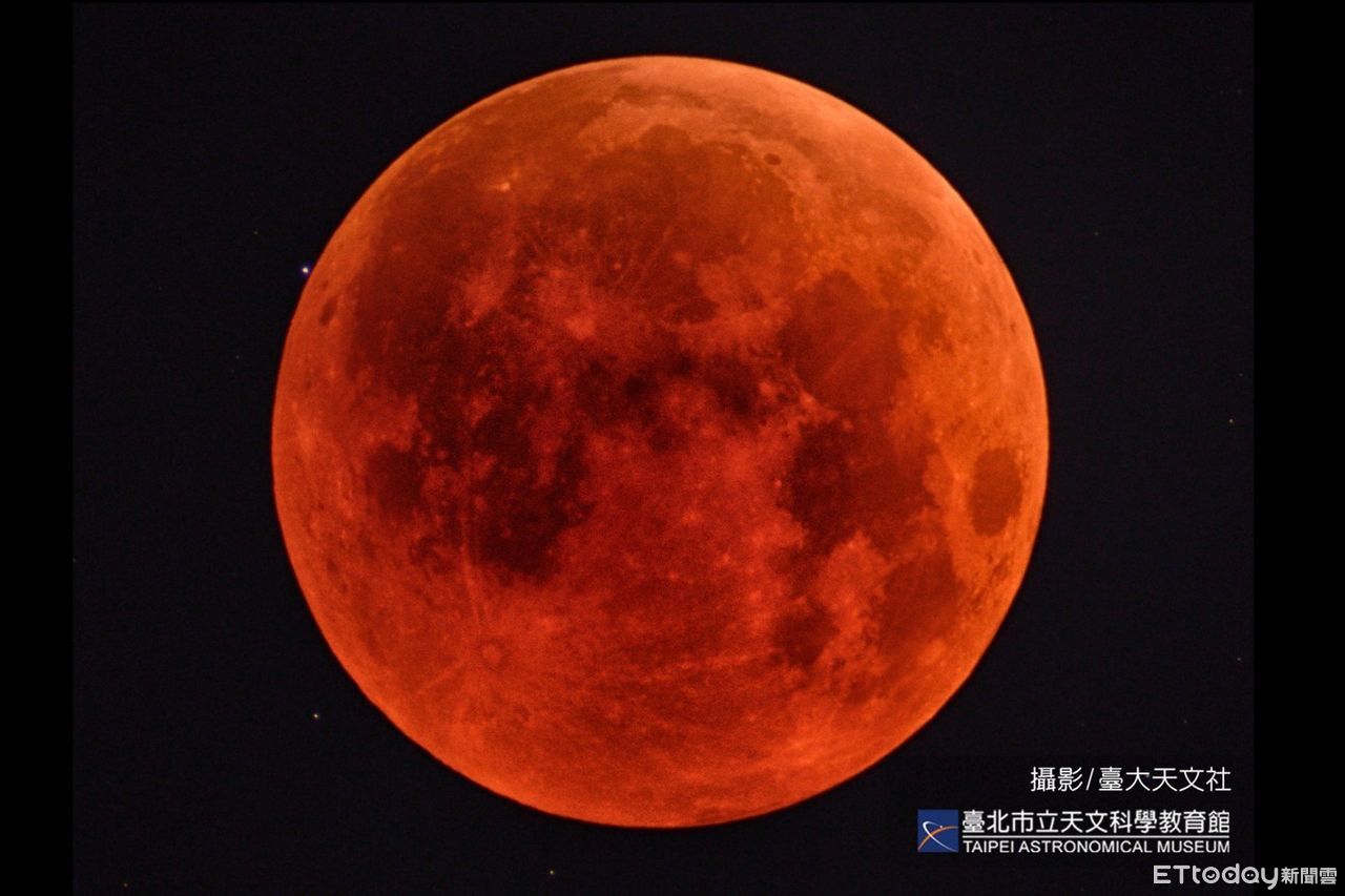 元宵節全台上演「血月」月全食 錯過要等到2028年