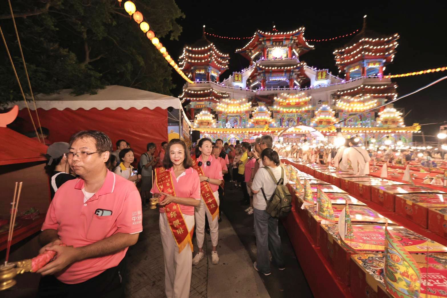 ▲鷄籠中元祭主普壇普度大典。（圖／記者郭世賢翻攝）