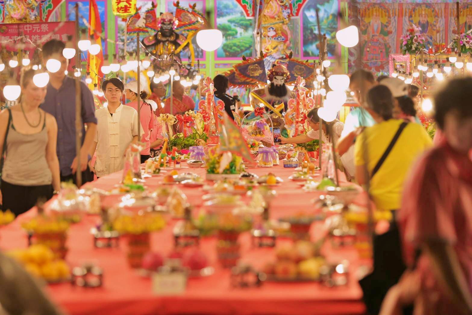 ▲鷄籠中元祭主普壇普度大典。（圖／記者郭世賢翻攝）