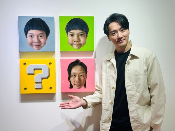 ▲馬俊麟畫老婆「壓力山大」。（圖／展奕娛樂提供）