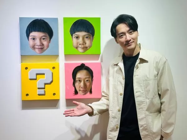 ▲馬俊麟畫老婆「壓力山大」。（圖／展奕娛樂提供）