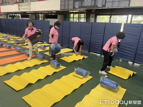 ▲永康區辦理桌上兵棋推演，模擬地震與豪雨複合型災害，驗證防災協作效能。（記者林東良翻攝，下同）