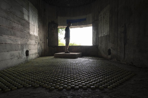 ▲▼2025馬祖藝術島林銓居菊花五千朵。（圖／連江縣政府提供）