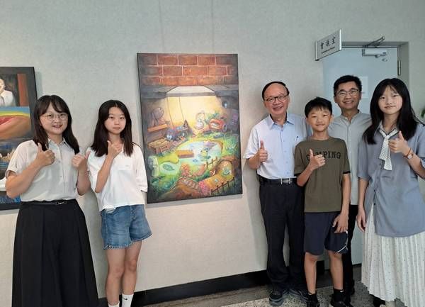 ▲桃園陽明高中畢業美展《CTRL+Z 點點滴滴》