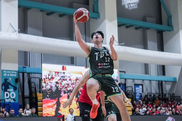 ▲高錦瑋、林信寬、張建偉、熊本熊。（圖／雲豹提供）