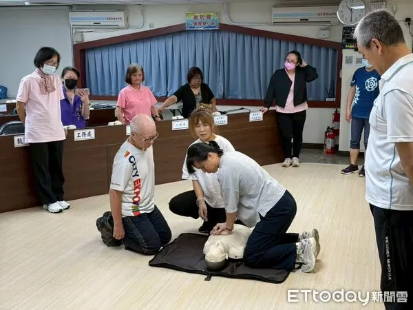 ▲基隆志願服務教育訓練 強化市民防災防火觀念。（圖／記者郭世賢翻攝）