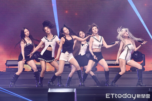 ▲KOREA GIRL&rsquo;S POWER，韓團NMIXX登小巨蛋演出。（圖／記者林敬旻攝）