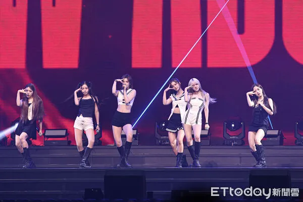 ▲KOREA GIRL’S POWER，韓團NMIXX登小巨蛋演出。（圖／記者林敬旻攝）